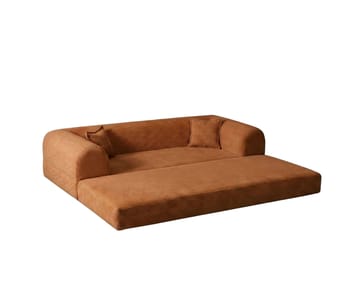 3-istuttava vuodesohva Atelier Del Sofa Legom Eco (190 x 90 x 25 cm) Oranssi - Huonekalut - Sohva - Vuodesohva - 3 istuttava vuodesohva