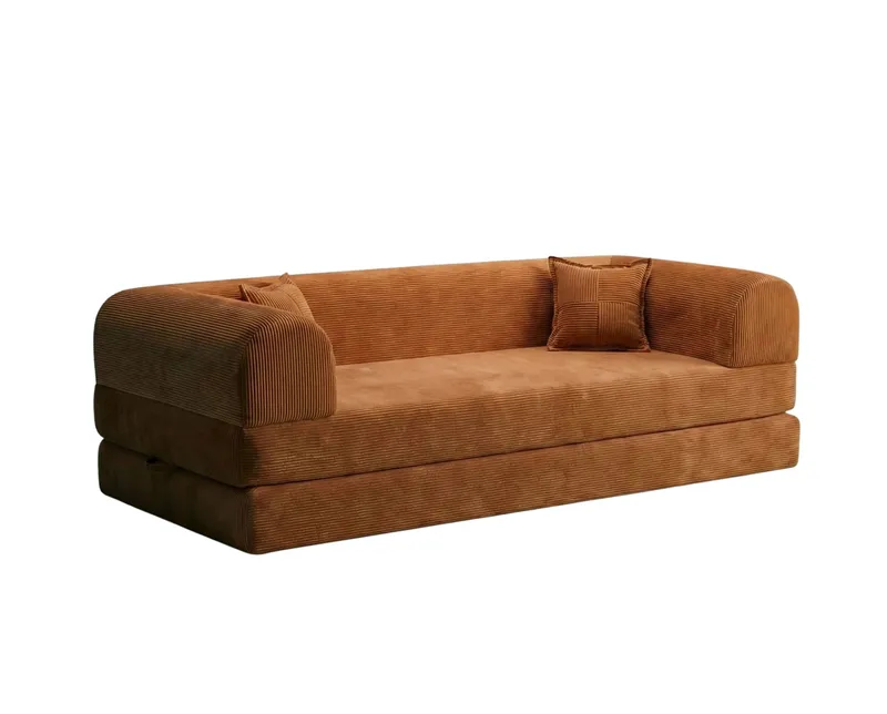 3-istuttava vuodesohva Atelier Del Sofa Legom Eco (190 x 90 x 25 cm) Oranssi, undefined