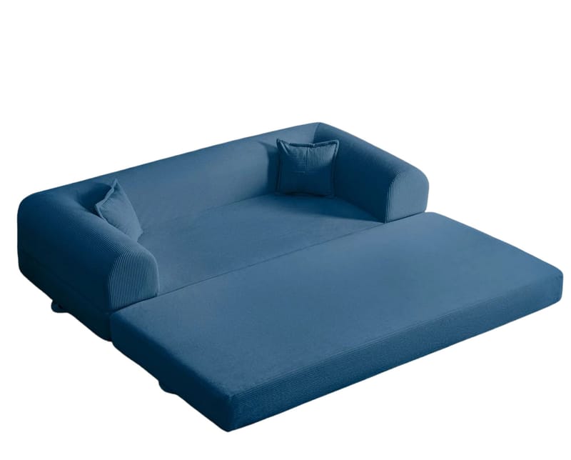 3-istuttava vuodesohva Atelier Del Sofa Legom Eco (190 x 90 x 25 cm) Sininen - Huonekalut - Sohva - Vuodesohva - 3 istuttava vuodesohva