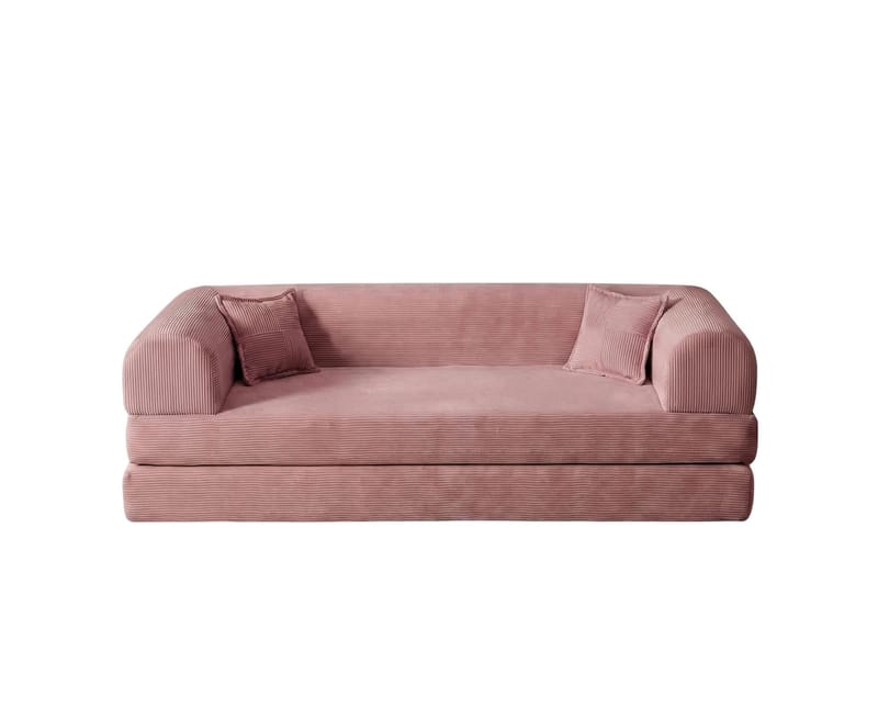 3-istuttava vuodesohva Atelier Del Sofa Legom Eco (190 x 90 x 25 cm) Vaaleanpunainen, undefined