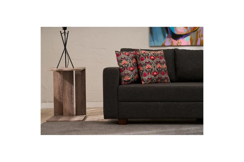 3-istuttava vuodesohva Iroulport Antrasiitti - Antrasiitti - Huonekalut - Sohva - Vuodesohva - 3 istuttava vuodesohva