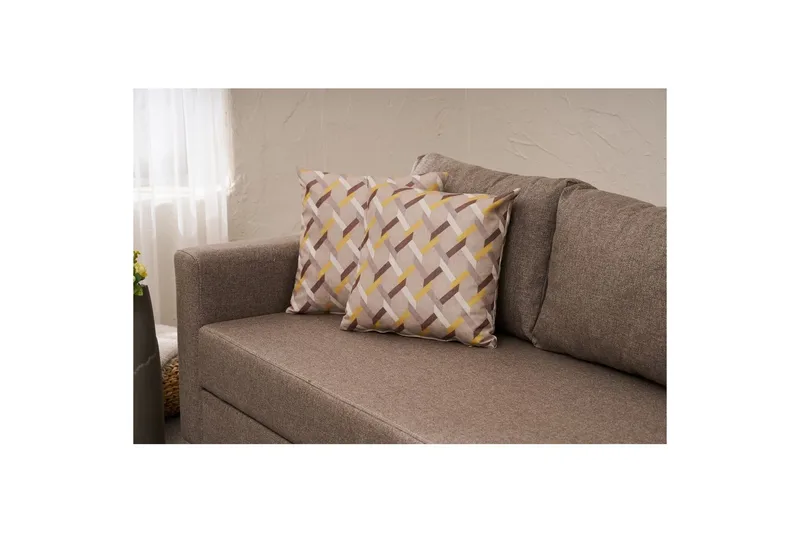 3-istuttava vuodesohva Iroulport Arzilla Ruskea - Ruskea - Huonekalut - Sohva - Vuodesohva - 3 istuttava vuodesohva