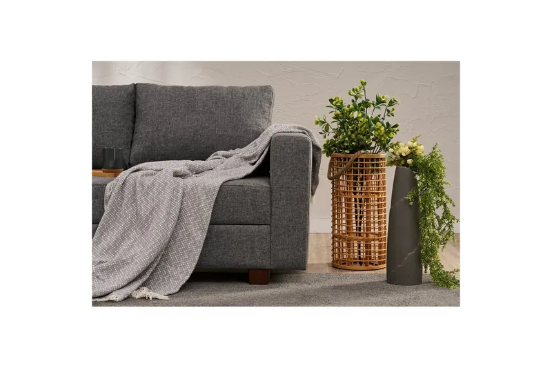 3-istuttava vuodesohva Iroulport Harmaa - Harmaa - Huonekalut - Sohva - Vuodesohva - 3 istuttava vuodesohva