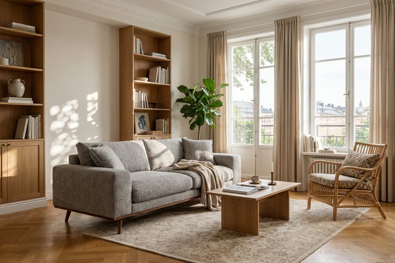 3-sits Soffa Scandinavian Choice Silencio 86 - Huonekalut - Sohva - 3:n istuttava sohva
