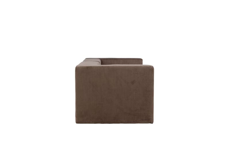 3:n ist Sohva Lumi - Ruskea - Huonekalut - Sohva - 3:n istuttava sohva