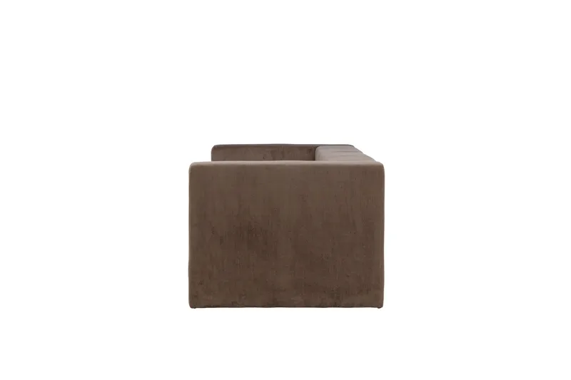 3:n ist Sohva Lumi - Ruskea - Huonekalut - Sohva - 3:n istuttava sohva