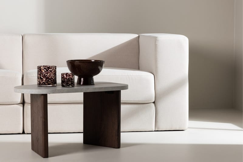 3:n ist Sohva Lumi - Valkoinen - Huonekalut - Sohva - 3:n istuttava sohva