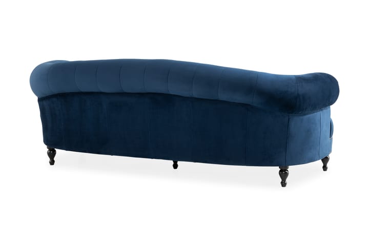 3:n ist Sohva Petitfils - Sininen - 3:n istuttava sohva - Howard-sohvat