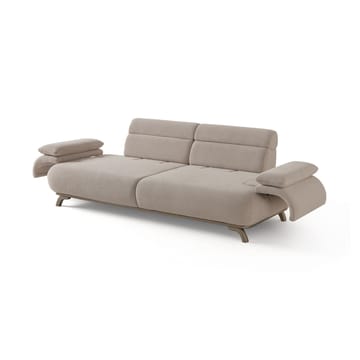 3-istuttava sohva Atelier Del Sofa Bonjo Silver (246 x 81 x 97 cm) Beige - Beige - Huonekalut - Sohva - 3:n istuttava sohva