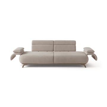 3-istuttava sohva Atelier Del Sofa Bonjo Silver (246 x 81 x 97 cm) Beige - Beige - Huonekalut - Sohva - 3:n istuttava sohva