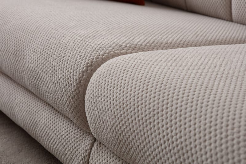 3-istuttava sohva Atelier Del Sofa Gloria (240 x 80 x 95 cm) Beige - Beige - Huonekalut - Sohva - 3:n istuttava sohva