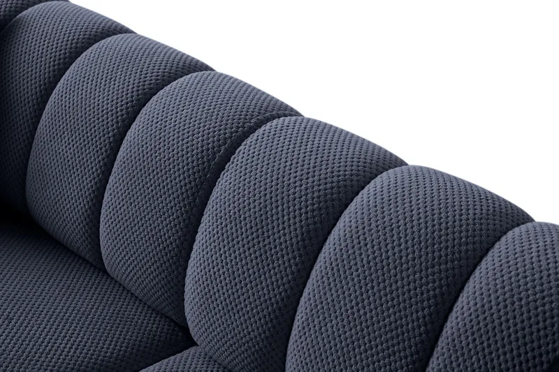 3-istuttava sohva Atelier Del Sofa Gloria (240 x 80 x 95 cm) Laivastonsininen - Laivastonsininen - Huonekalut - Sohva - 3:n istuttava sohva