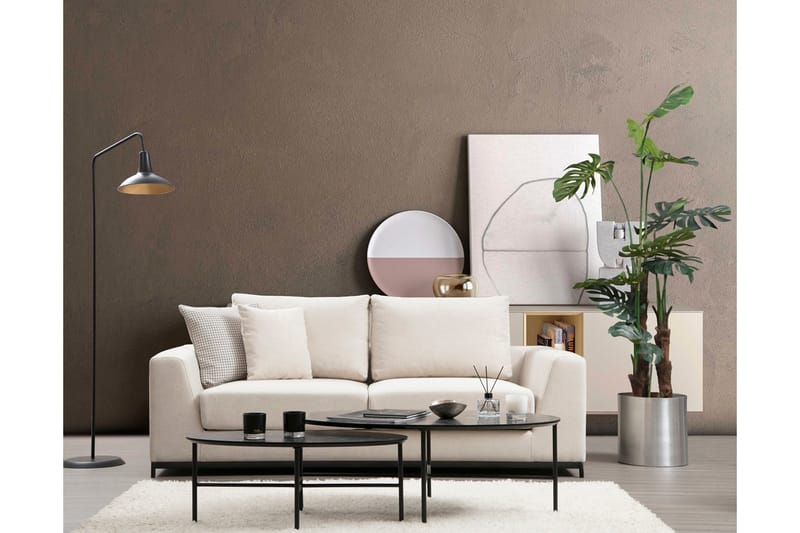 3:n ist Sohva Aitze - Beige - Huonekalut - Sohva - 3:n istuttava sohva