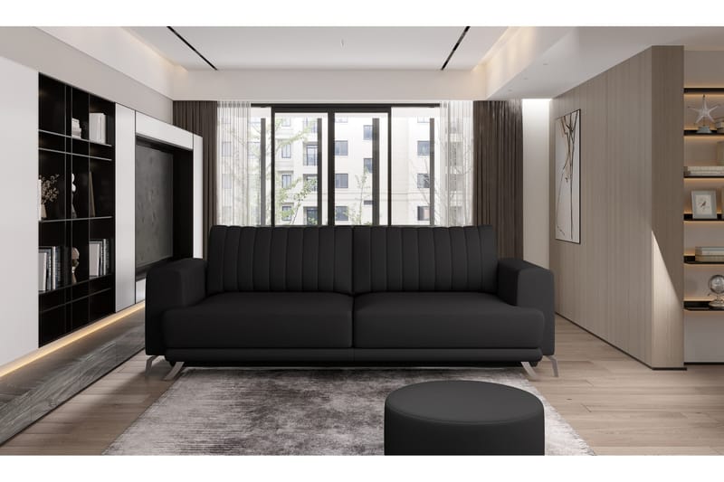 3:n ist Sohva Burgun - Huonekalut - Sohva - 3:n istuttava sohva