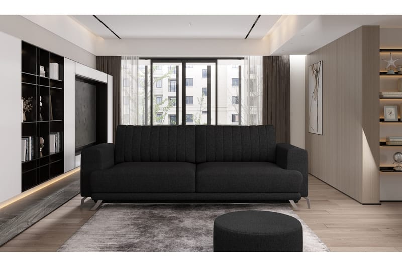 3:n ist Sohva Burgun - Huonekalut - Sohva - 3:n istuttava sohva