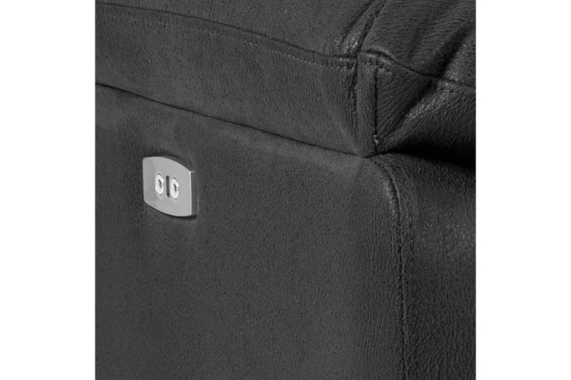 3:n ist Sohva Kragsta Sähköinen - Harmaa/Musta - Huonekalut - Sohva - 3:n istuttava sohva