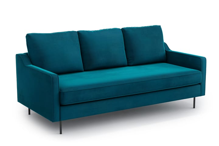 3:n ist Sohva Vickan - Sininen - 3:n istuttava sohva - Sohva