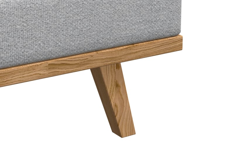 Copenhagen 3-istuttava Kangassohva - Vaaleanharmaa - Huonekalut - Sohva - 3:n istuttava sohva