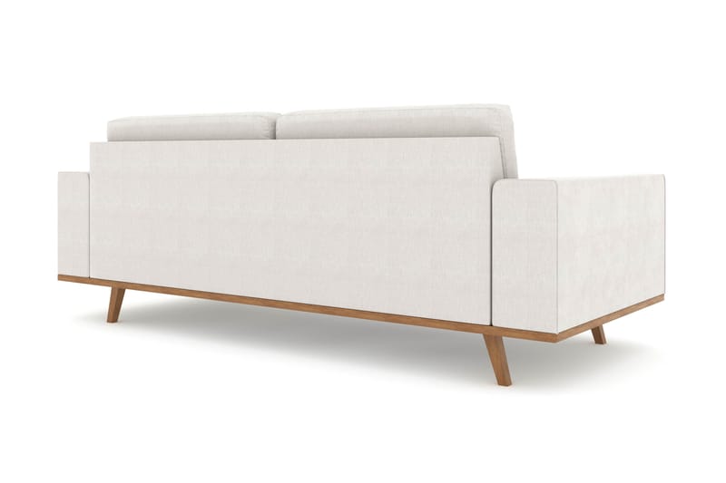 Copenhagen 3-istuttava Kangassohva - Vaaleanharmaa - Huonekalut - Sohva - 3:n istuttava sohva