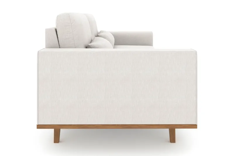 Copenhagen 3-istuttava Kangassohva - Vaaleanharmaa - Huonekalut - Sohva - 3:n istuttava sohva