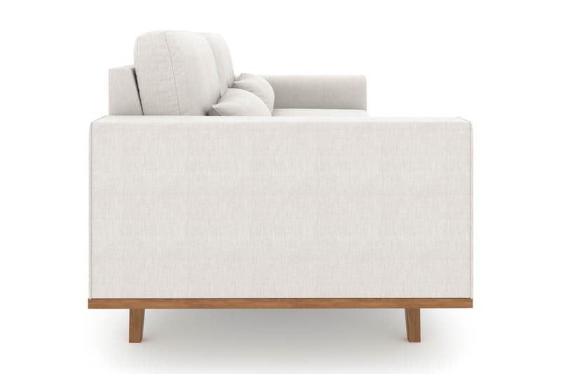 Copenhagen 3-istuttava Kangassohva - Vaaleanharmaa - Huonekalut - Sohva - 3:n istuttava sohva