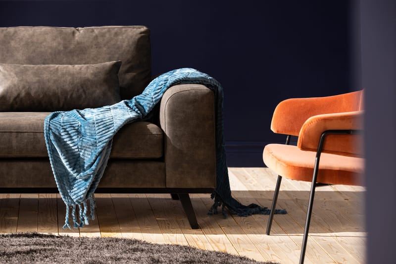 Copenhagen 3-istuttava Keinonahkasohva - Tummanharmaa - Huonekalut - Sohva - 3:n istuttava sohva