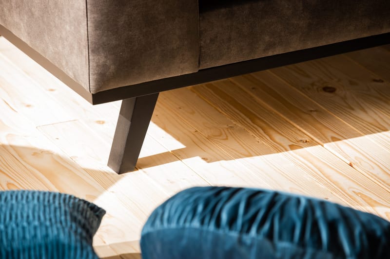 Copenhagen 3-istuttava Keinonahkasohva - Tummanharmaa - Huonekalut - Sohva - 3:n istuttava sohva