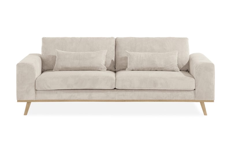 Copenhagen 3-istuttava Manchestersohva - Beige - Huonekalut - Sohva - 3:n istuttava sohva