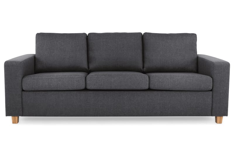 Crazy 3-istuttava Kangassohva, Tummanharmaa