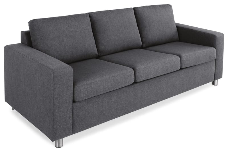 Crazy 3-istuttava Kangassohva - Tummanharmaa - Huonekalut - Sohva - 3:n istuttava sohva