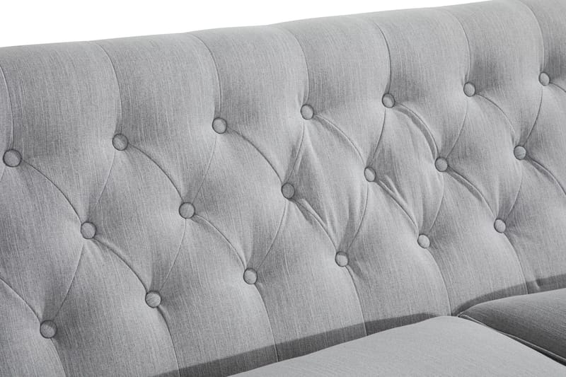 Howard 3-istuttava Kangassohva - Harmaa - Huonekalut - Sohva - 3:n istuttava sohva