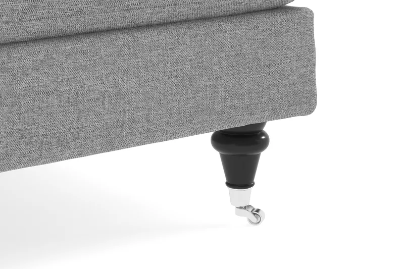 Howard Classic 3-istuttava Kangassohva - Harmaa - Huonekalut - Sohva - 3:n istuttava sohva