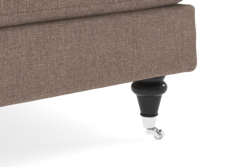 Howard Classic 3-istuttava Kangassohva - Tummabeige - Huonekalut - Sohva - 3:n istuttava sohva