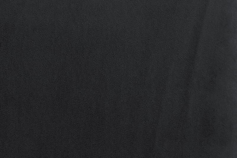 Howard Riviera 3-istuttava Samettisohva - Musta - Huonekalut - Sohva - 3:n istuttava sohva