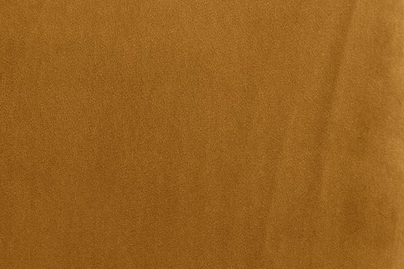 Howard Riviera 3-istuttava Samettisohva - Tummankeltainen - Huonekalut - Sohva - 3:n istuttava sohva