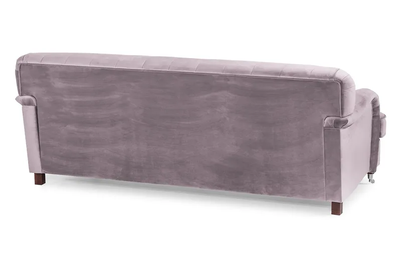 Howard Riviera 3-istuttava Samettisohva - Violetti - Huonekalut - Sohva - 3:n istuttava sohva