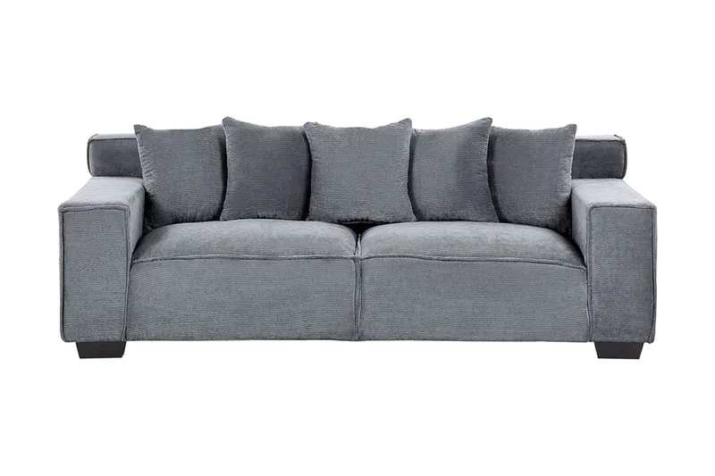 Lahall manchester-sohva 200 cm, Harmaa