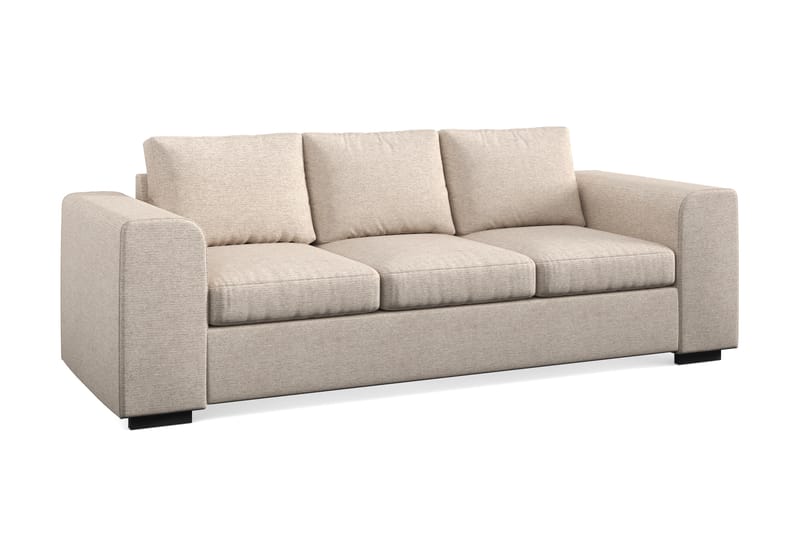 Link 3-istuttava Kangassohva - Beige - Huonekalut - Sohva - 3:n istuttava sohva