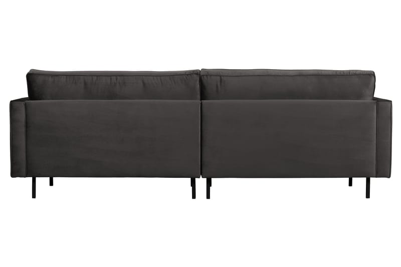 Lissbon 3-istuttava samettisohva 275 cm - Harmaa - Huonekalut - Sohva - 3:n istuttava sohva