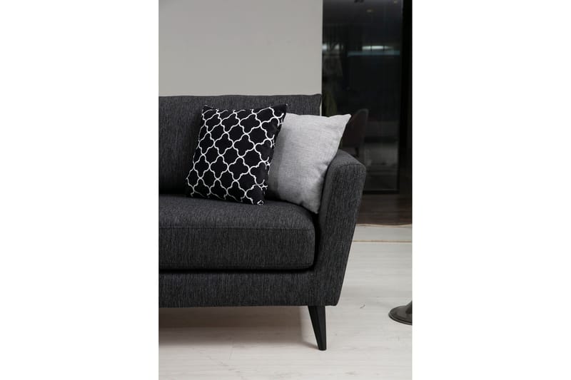 Mangia 3-istuttava vuodesohva 93x178 cm kangasta - Antrasiitti - Huonekalut - Sohva - Vuodesohva - 3 istuttava vuodesohva