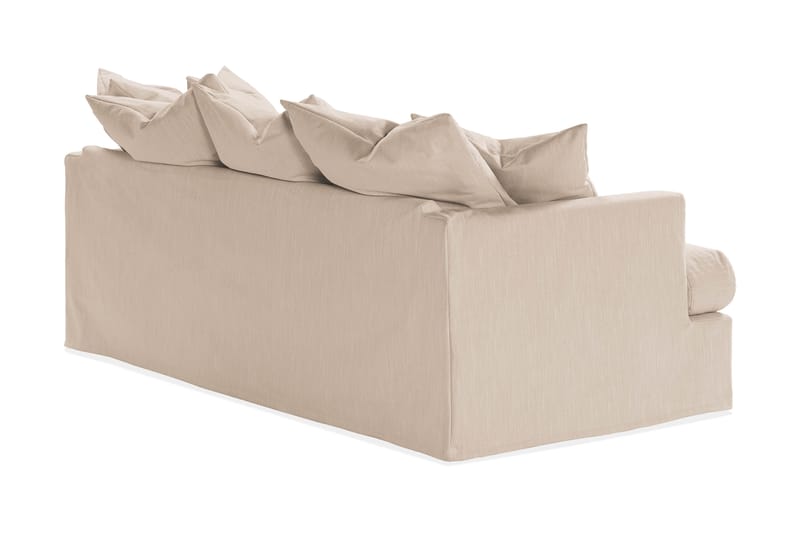 Menard 3-istuttava Kangassohva - Beige - Huonekalut - Sohva - 3:n istuttava sohva