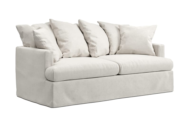 Menard 3-istuttava Kangassohva - Beige - Huonekalut - Sohva - 3:n istuttava sohva