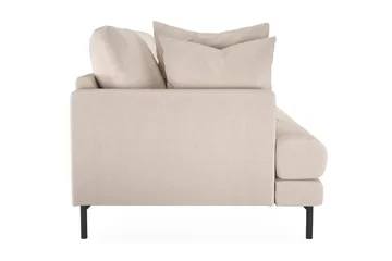 Menard 3-istuttava Syvä Kangassohva - Beige - Huonekalut - Sohva - 3:n istuttava sohva