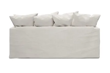 Menard 3-istuttava Syvä Kangassohva - Beige - Huonekalut - Sohva - 3:n istuttava sohva