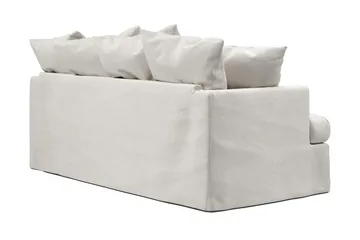 Menard 3-istuttava Syvä Kangassohva - Beige - Huonekalut - Sohva - 3:n istuttava sohva