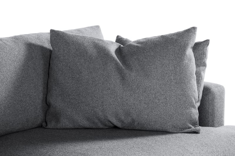 Menard 3-istuttava Syvä Kangassohva - Harmaa - Huonekalut - Sohva - 3:n istuttava sohva