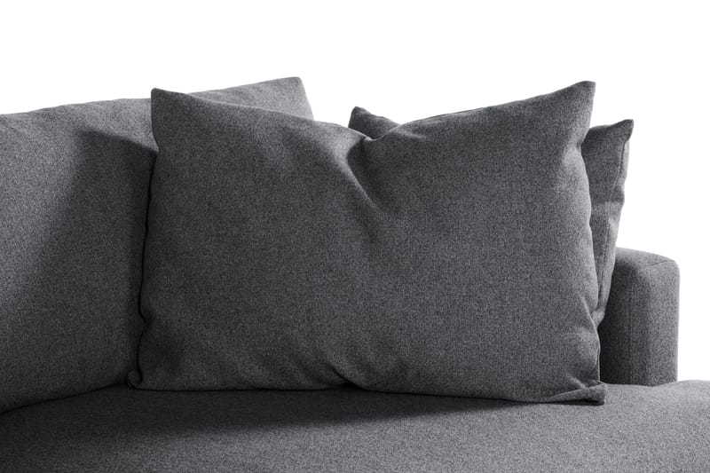 Menard 3-istuttava Syvä Kangassohva - Tummanharmaa - Huonekalut - Sohva - 3:n istuttava sohva