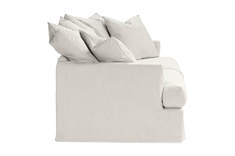 Menard 3-istuttava Kangassohva - Vaaleanharmaa - Huonekalut - Sohva - 3:n istuttava sohva