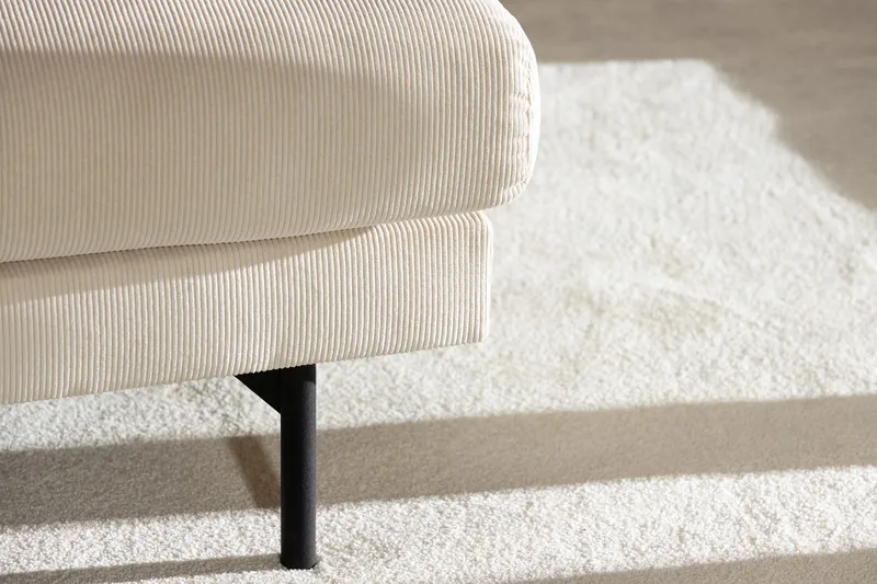 Menard 3-istuttava Syvä Manchestersohva - Beige - Huonekalut - Sohva - 3:n istuttava sohva