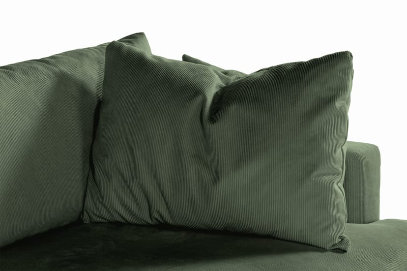 Menard 3-istuttava Syvä Manchestersohva - Vihreä - Huonekalut - Sohva - 3:n istuttava sohva